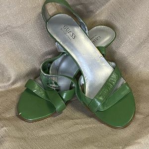 Vintage luxury heeled sandals